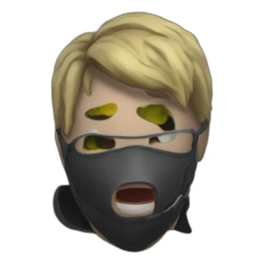 coronavirus as the DayZ game character sticker