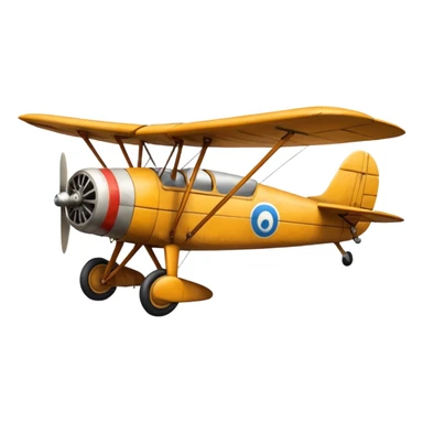 small size plane old town sticker