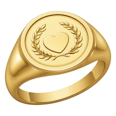 signet ring sticker