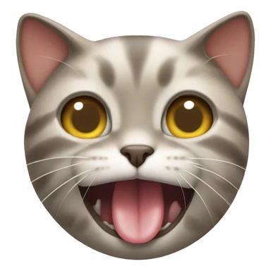 a cat licking its inner thigh sticker