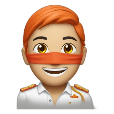 air india maskot person welcome sticker