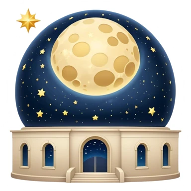 Planetarium sticker