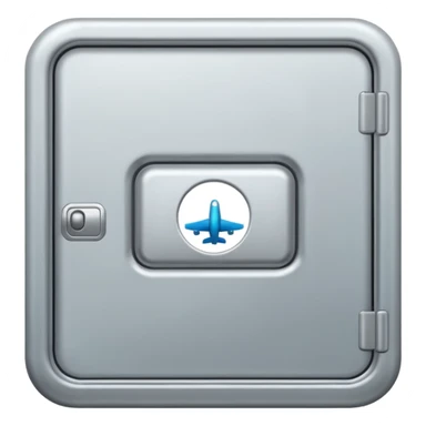 flight door and nothing elsw sticker