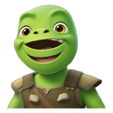 sherk ve vesmíru sticker