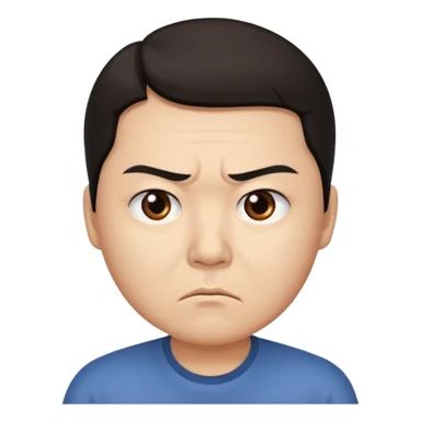 The disgruntled Chinese sticker