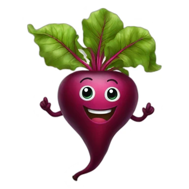 happy beet sticker