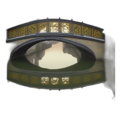 camden lock bridge sticker