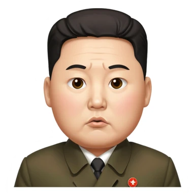 kim jong un  sticker