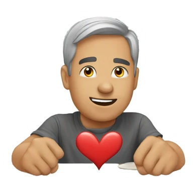 heart with name anthony  sticker