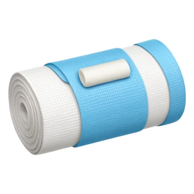bandage roll, no blue  sticker