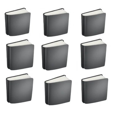 black and gray books sticker