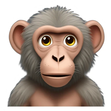 baboon r.i.p sticker