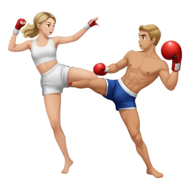 sydney sweeney kicks guy in the balls sticker