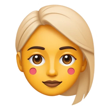 minimalist logo for self2.art, selfie face with artistic elements, emoji style sticker