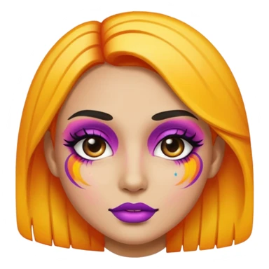 face makeup sticker