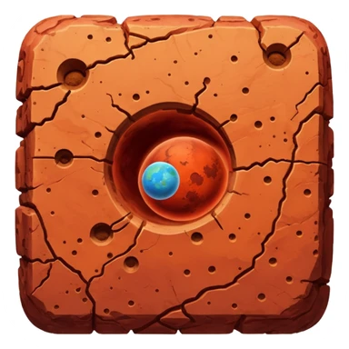 Mars planet emoji copy and paste sticker