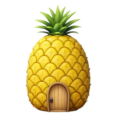 pineapple house from Spongebob
 sticker