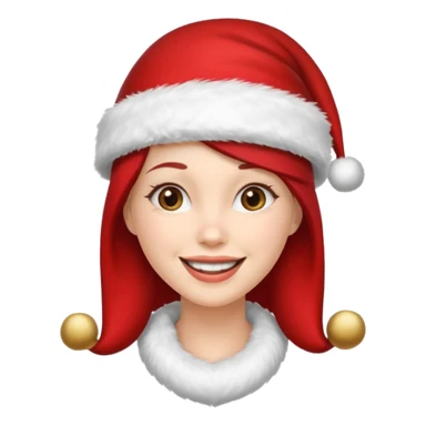 christmas woam sticker