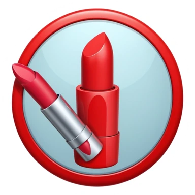lipstick kiss sticker