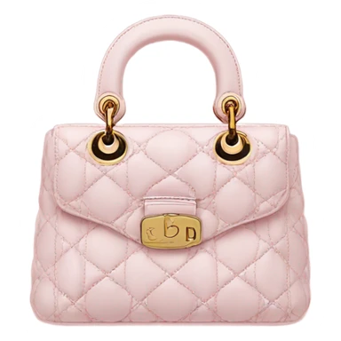 Pink Dior bag sticker