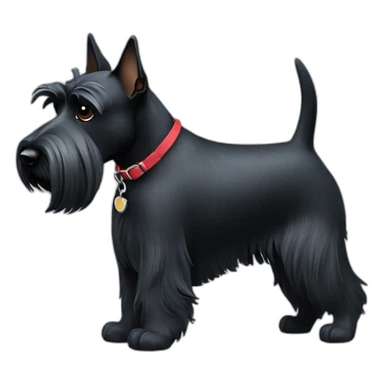 scottish-terrier-dog-walking sticker