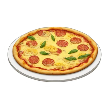 Pizza à l'ananas sticker