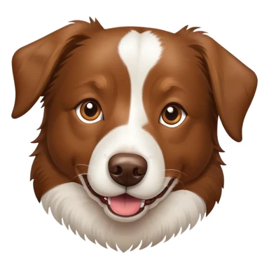 Border collie lab mix  sticker