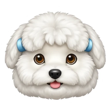bichon sticker