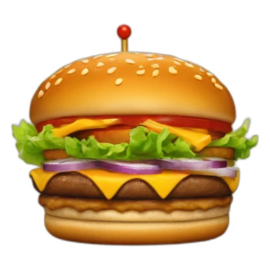 Burger-King-logo sticker