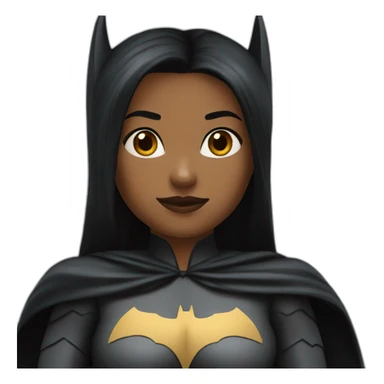 girl batman sticker