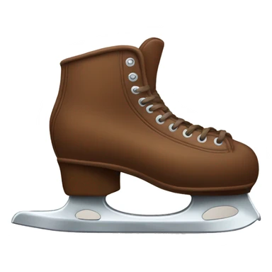 brown skates sticker