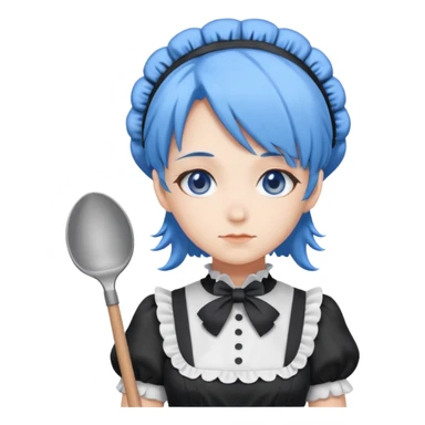 Rem из re zero sticker