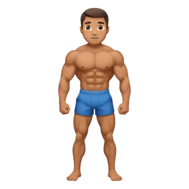 persona haciendo fuerza sticker