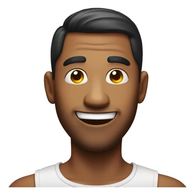 Tiktoks smirking emoji sticker