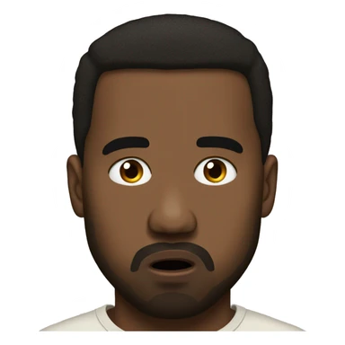 Shocked Kanye west sticker