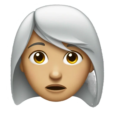 crying woman with tears sticker