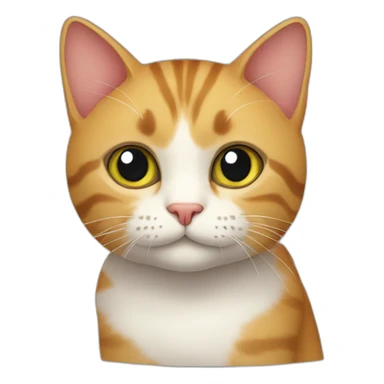 cat & cat sticker