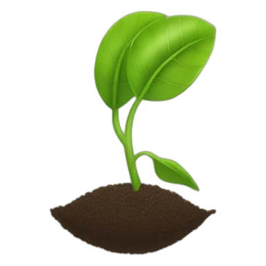 seed without plants sticker