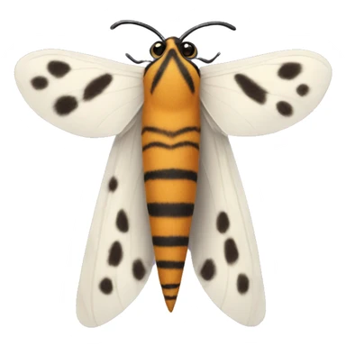 tiger moth milk sticker