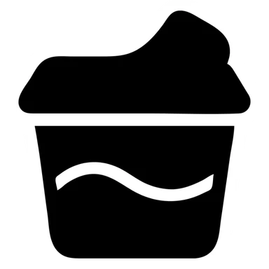 A sauce in a fast food packaging sticker