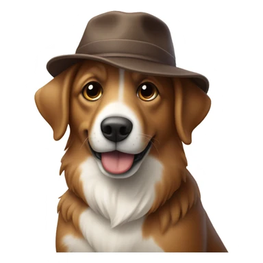 Ein Hund der caramellbraun ist groß und kurzes Fell hat  sticker