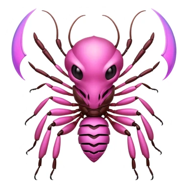 Pink Warrior Ant with armor sticker