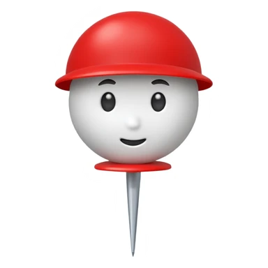 round pushpin Navigation & Location sticker