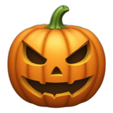 halloween pumpkin sticker