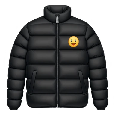 Puffer jacket sticker