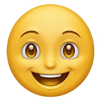 Happy face sticker