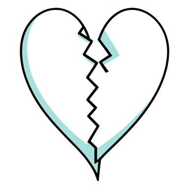 Broken Heart  sticker