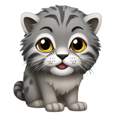 full-body manul sticker