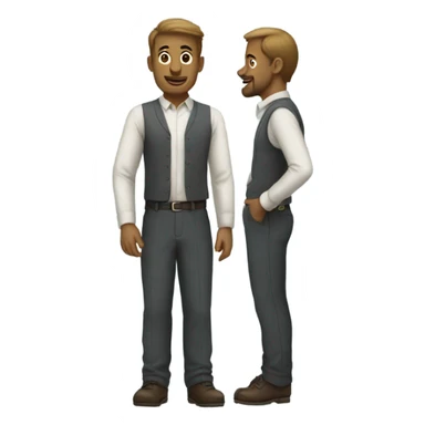 a pair of slacks sticker