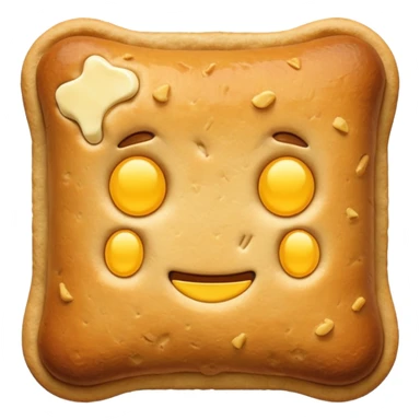 buttered biscuit sticker